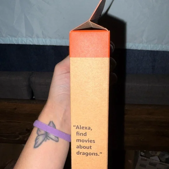 OFFERS OPEN! Amazon Fire TV Stick 4K Select in Black and Orange Accent NEW - Picture 3 of 3